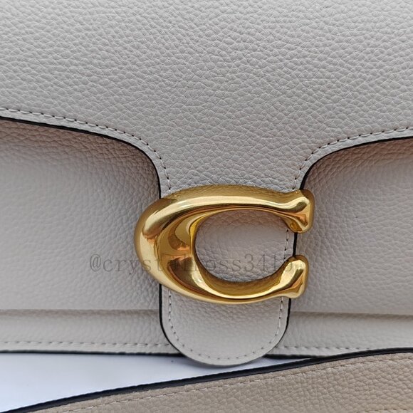 Tabby Coach Shoulder Bag 26 white - Picture 2 of 15